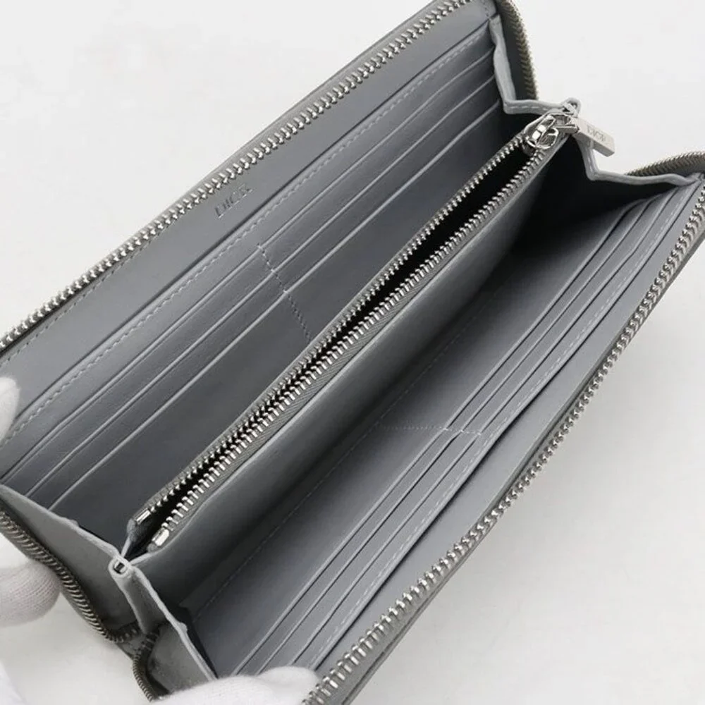 Dior Long Zip Wallet CD Diamond Around